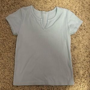 Brandy Melville Short Sleeved Cropped T-Shirt